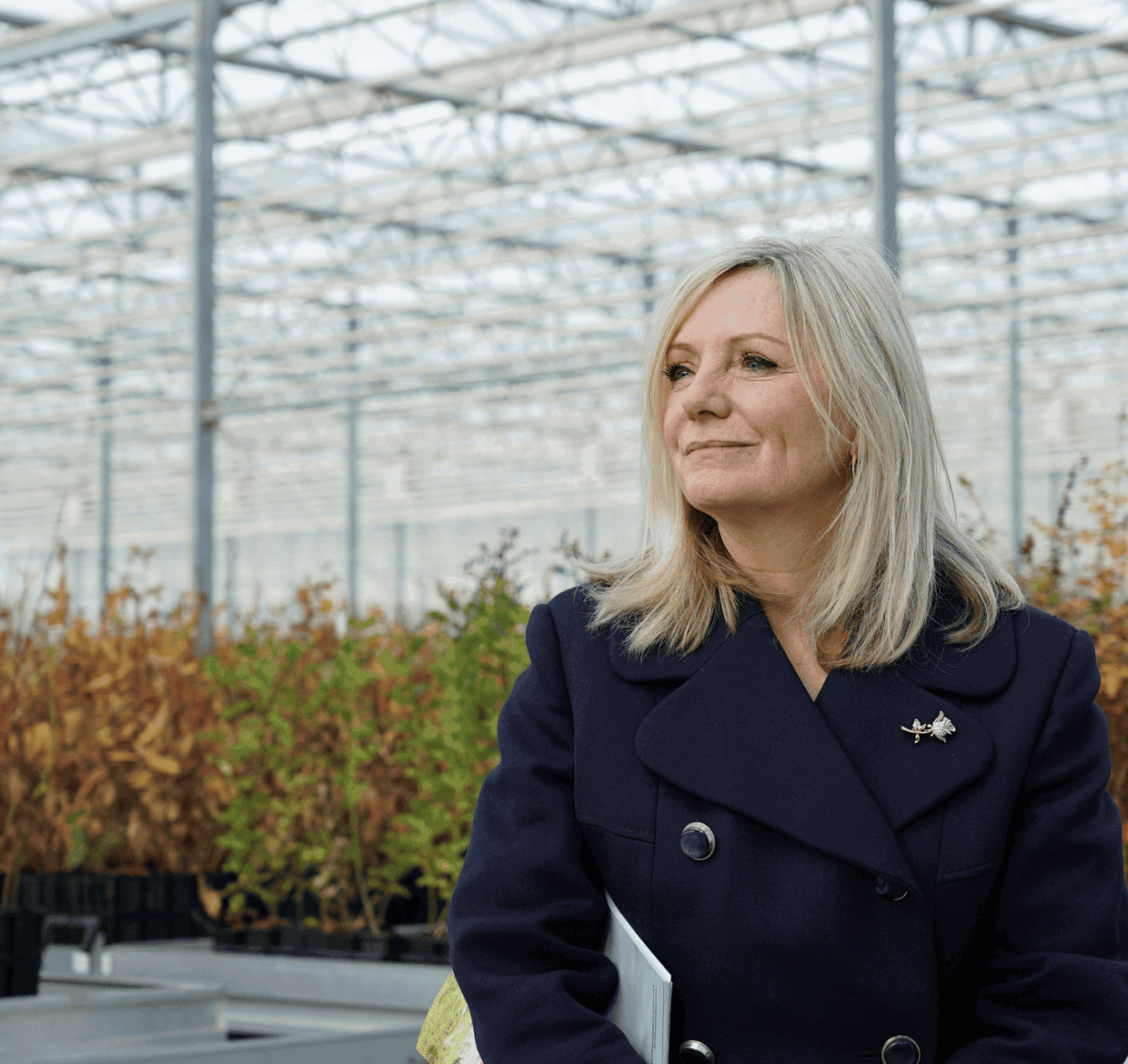 Tracy Brabin at White Rose Forest