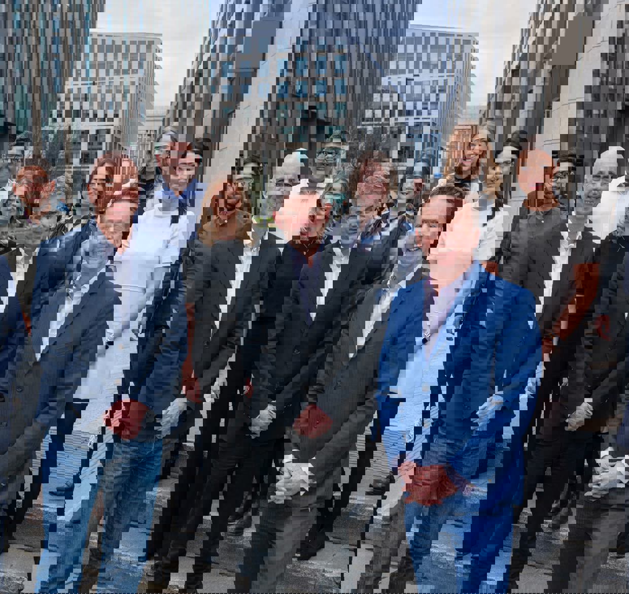 Clarion colleagues standing together