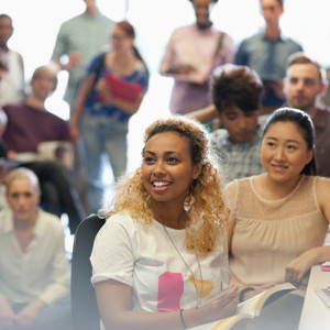 University Students In a Classroom