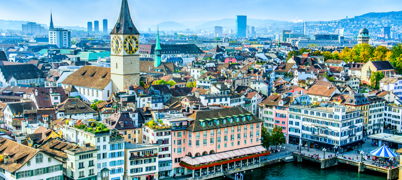 Zurich city landscape