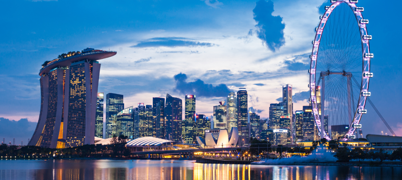 Singapore city landscape