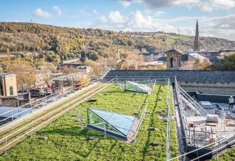 Construction at Halifax bus station