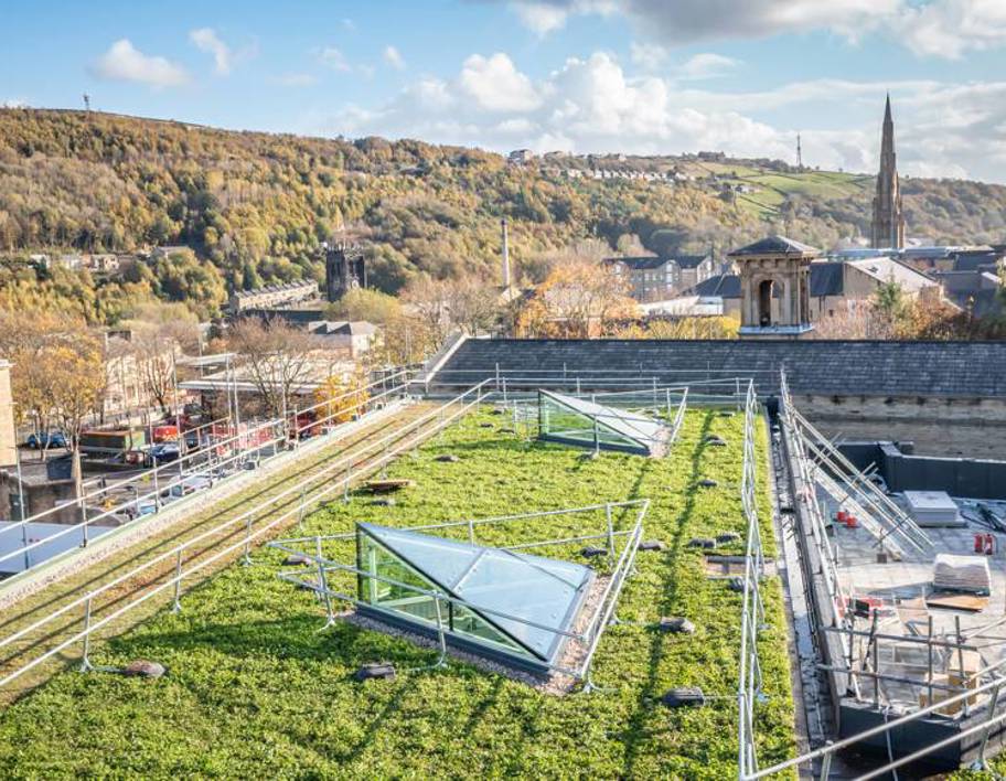 Construction at Halifax bus station
