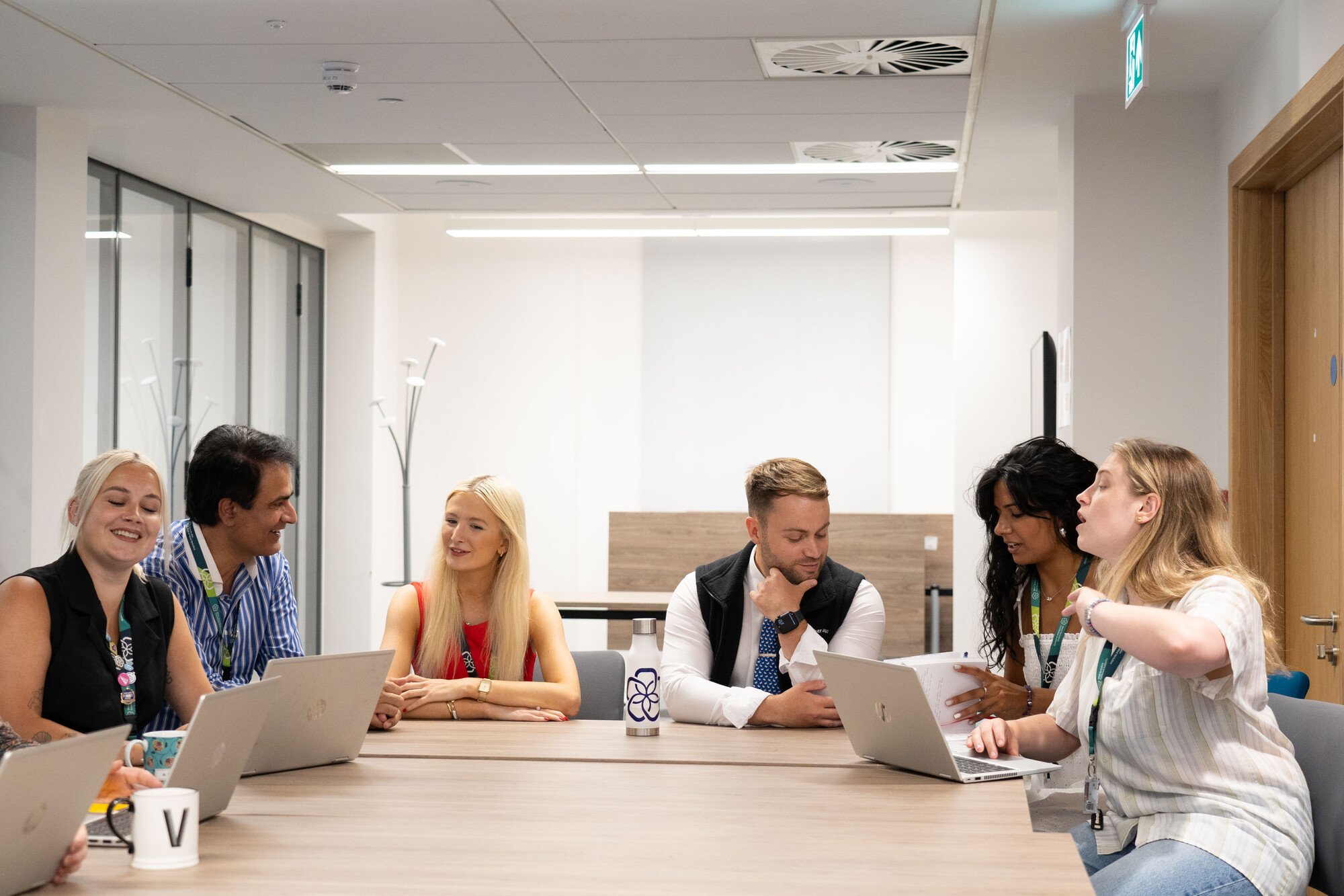 Combined Authority Colleagues In Meeting