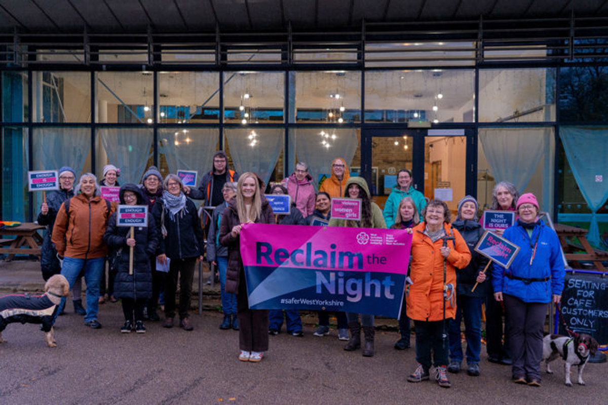 Calderdale Reclaim The Night In Shibden Park With Halifax Mp Kate Dearden Oct 2025