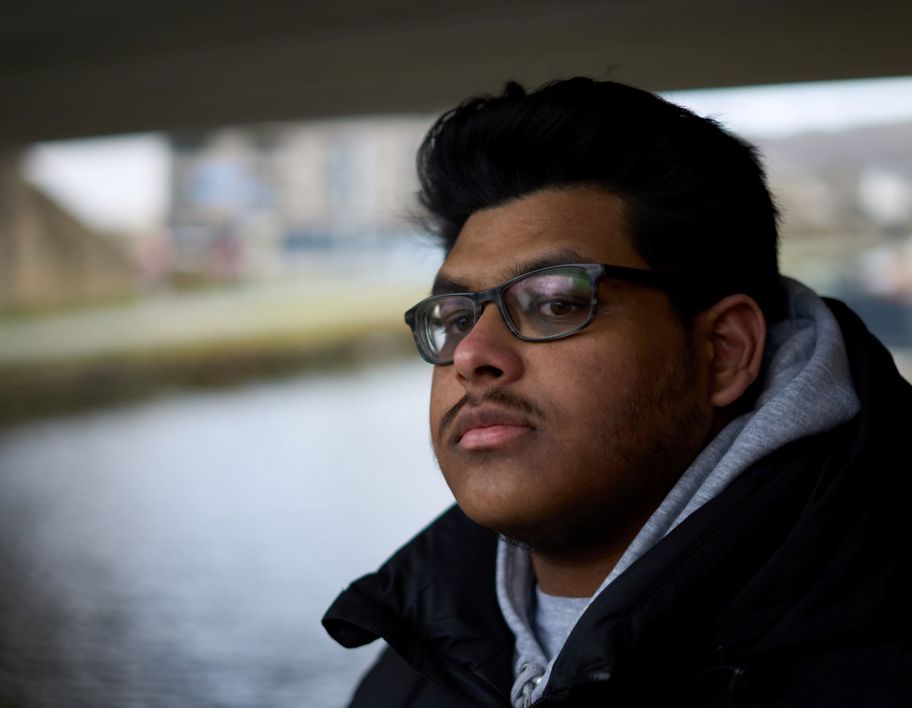 Behind the scenes photo of Kabir