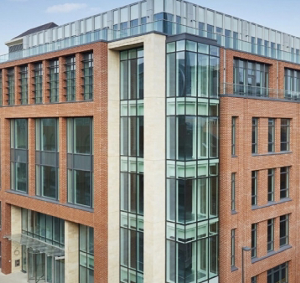 An office block building in Leeds